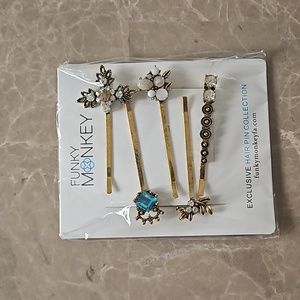 Funky Monkey exclusive hair pin collection
